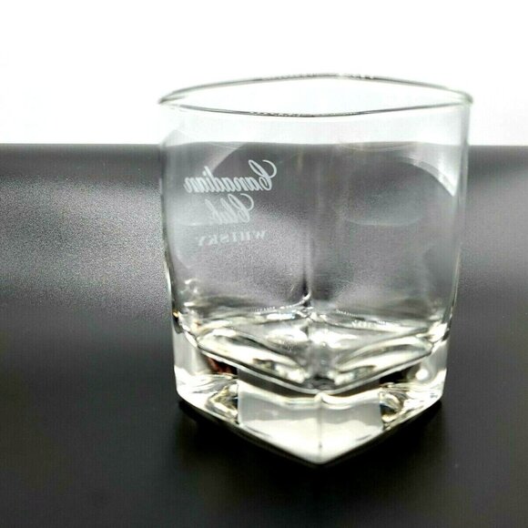 Canadian Club Whisky Square Bottom Rocks Glass - Picture 8 of 12